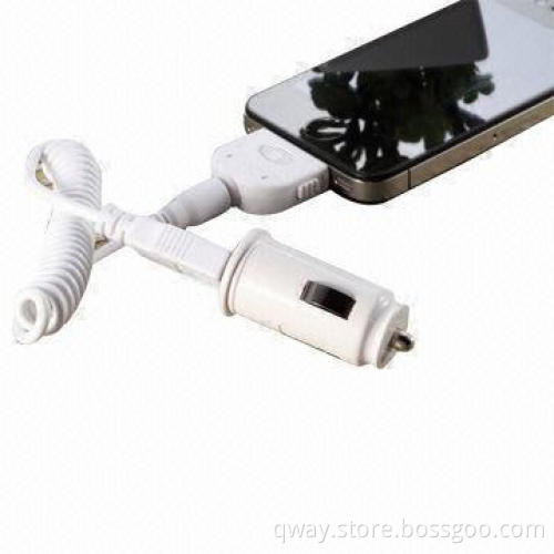 In-car Charger for HTC Sensation/Wildfire S/G16/Motorola XT875 Droid Bionic/Samsung Galaxy 2/S5360